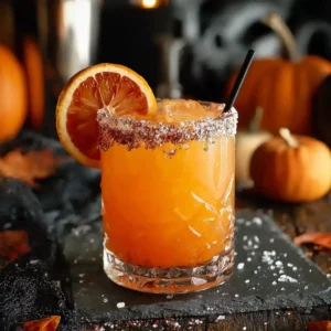 Orange Virgin Margarita Halloween Drink: Spooky & Fun!