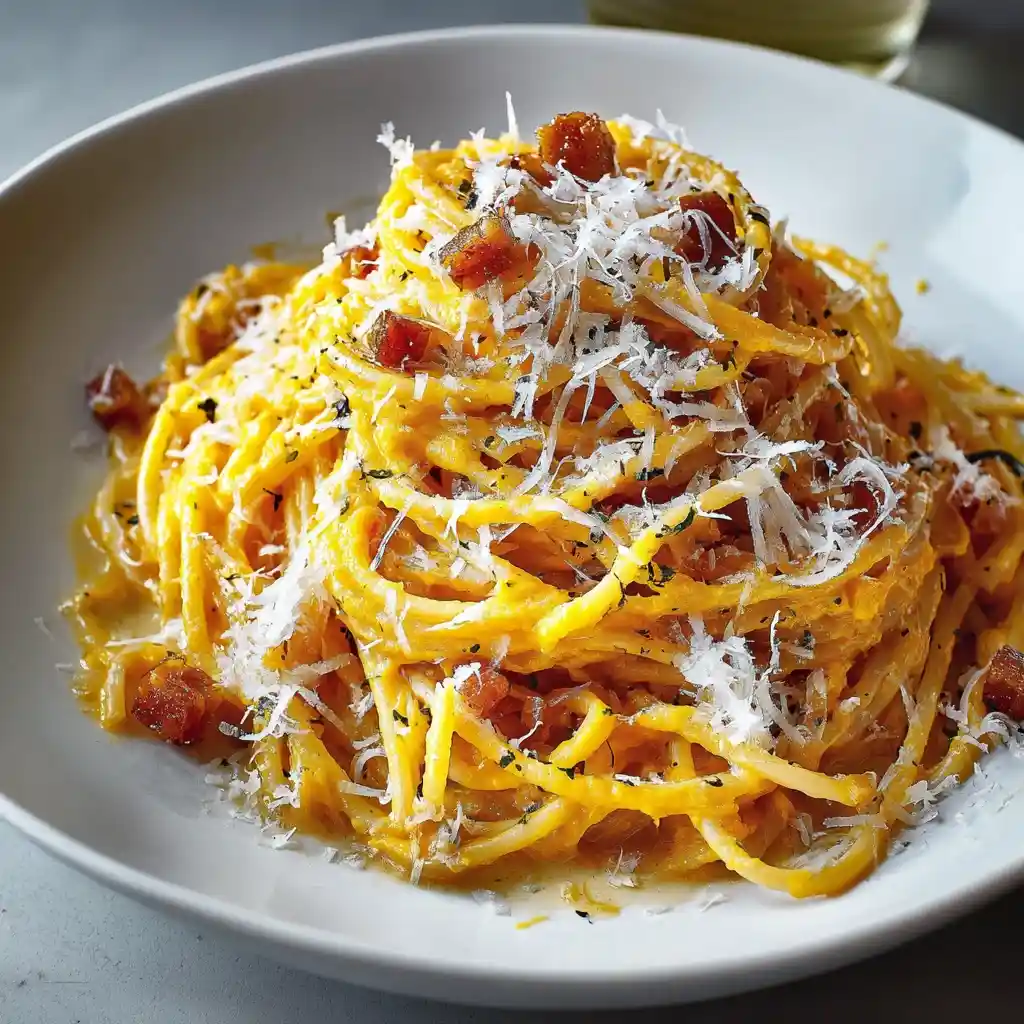 Pumpkin Carbonara