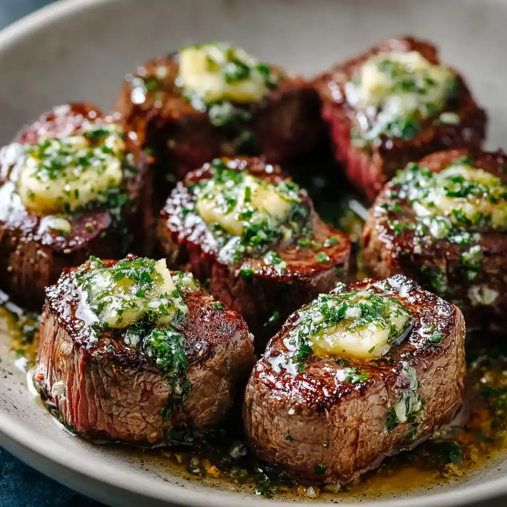 Steak Bites with Garlic Butter