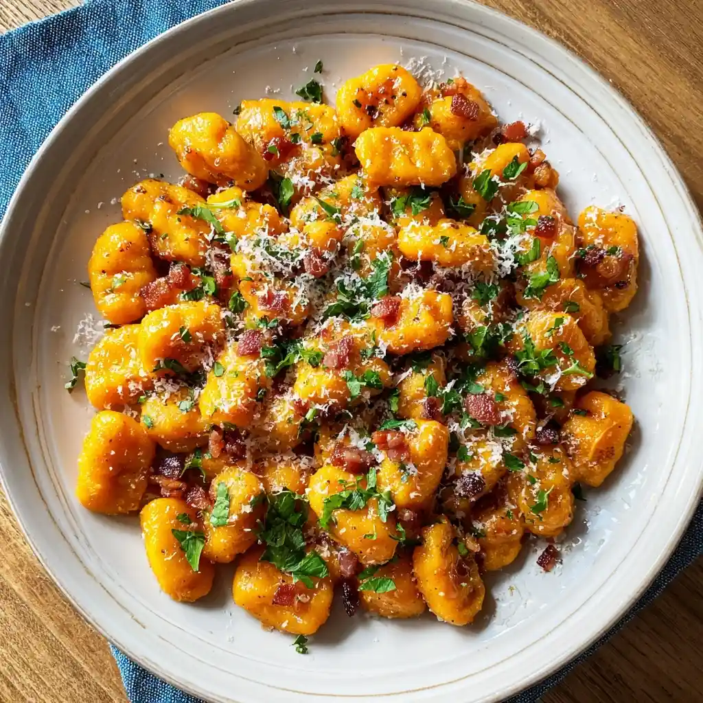 Potato Maple Brown Butter Gnocchi