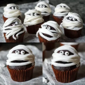 10-Minute Whimsical Mummy Cupcakes: A Fun Guide