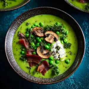 Quick 30-Min Witches Brew (Pea & Bacon Chowder) !