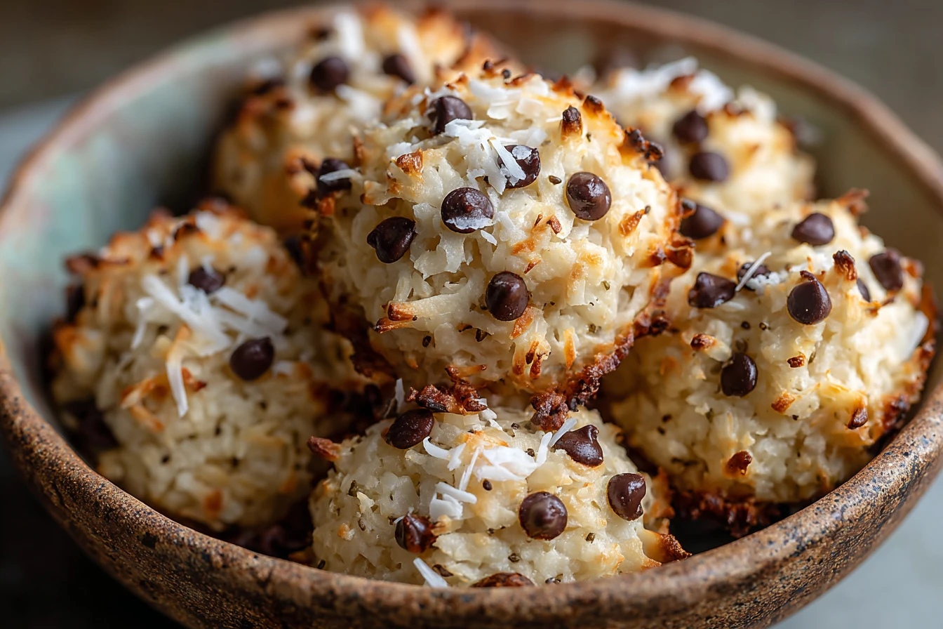 Air Fryer Coconut Almond Cookies Recipe Best Chocolate Chip Cookies In Air Fryer Healthy Air Fryer Cookies Recipe Low Carb...