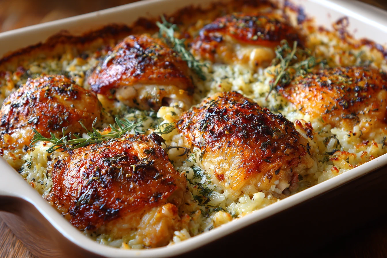 Amazing Forgotten Chicken Casserole Recipe Creamy Baked Chicken And Rice Dish Low Competition Chicken Rice Casserole High ...