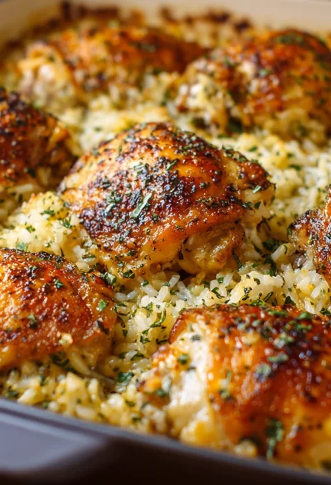 Amazing Forgotten Chicken Casserole Recipe Creamy Baked Chicken And Rice Dish Low Competition Chicken Rice Casserole High ...