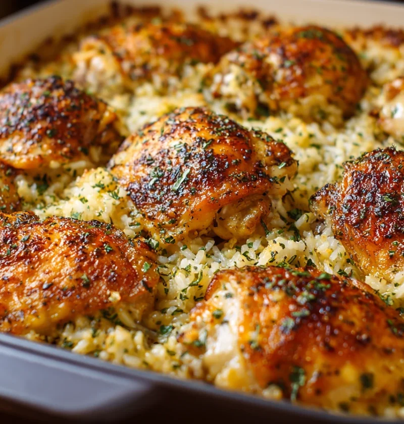 Amazing Forgotten Chicken Casserole Recipe Creamy Baked Chicken And Rice Dish Low Competition Chicken Rice Casserole High ...