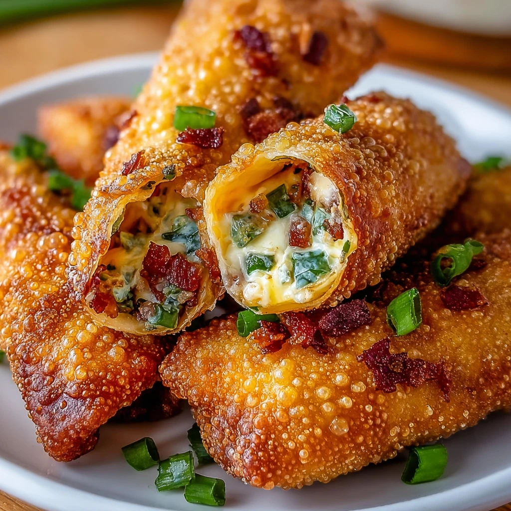 Bacon Jalapeno Popper Eggrolls