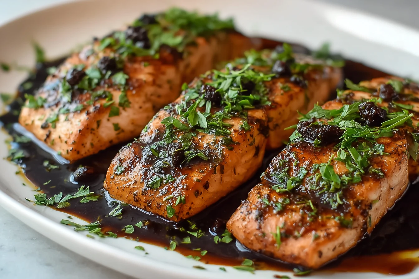 Balsamic Glazed Salmon