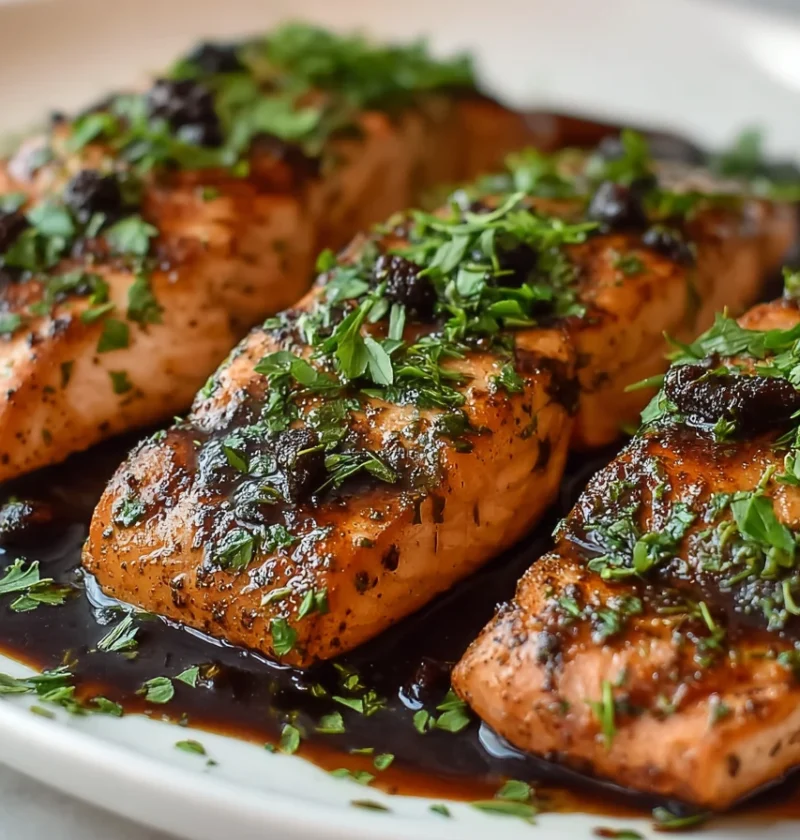 Balsamic Glazed Salmon Recipe Easy Best Balsamic Glaze For Salmon Healthy Balsamic Glazed Salmon Recipe Oven Baked Balsami...