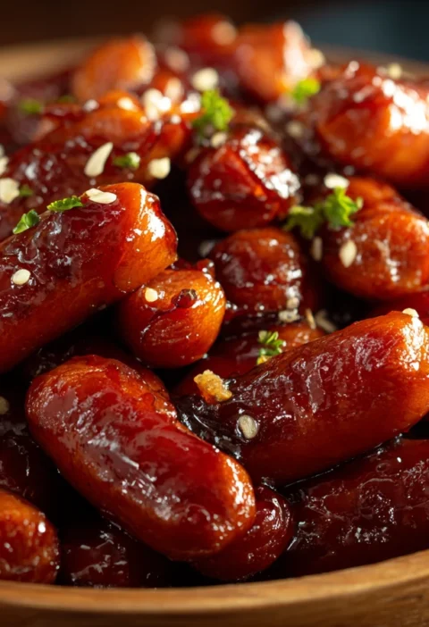 Best Crockpot Little Smokies Recipe Sweet And Smoky Cocktail Weenies How To Make Little Smokies In A Slow Cooker Ultimate ...