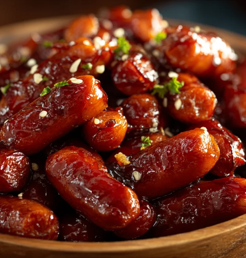 Best Crockpot Little Smokies Recipe Sweet And Smoky Cocktail Weenies How To Make Little Smokies In A Slow Cooker Ultimate ...