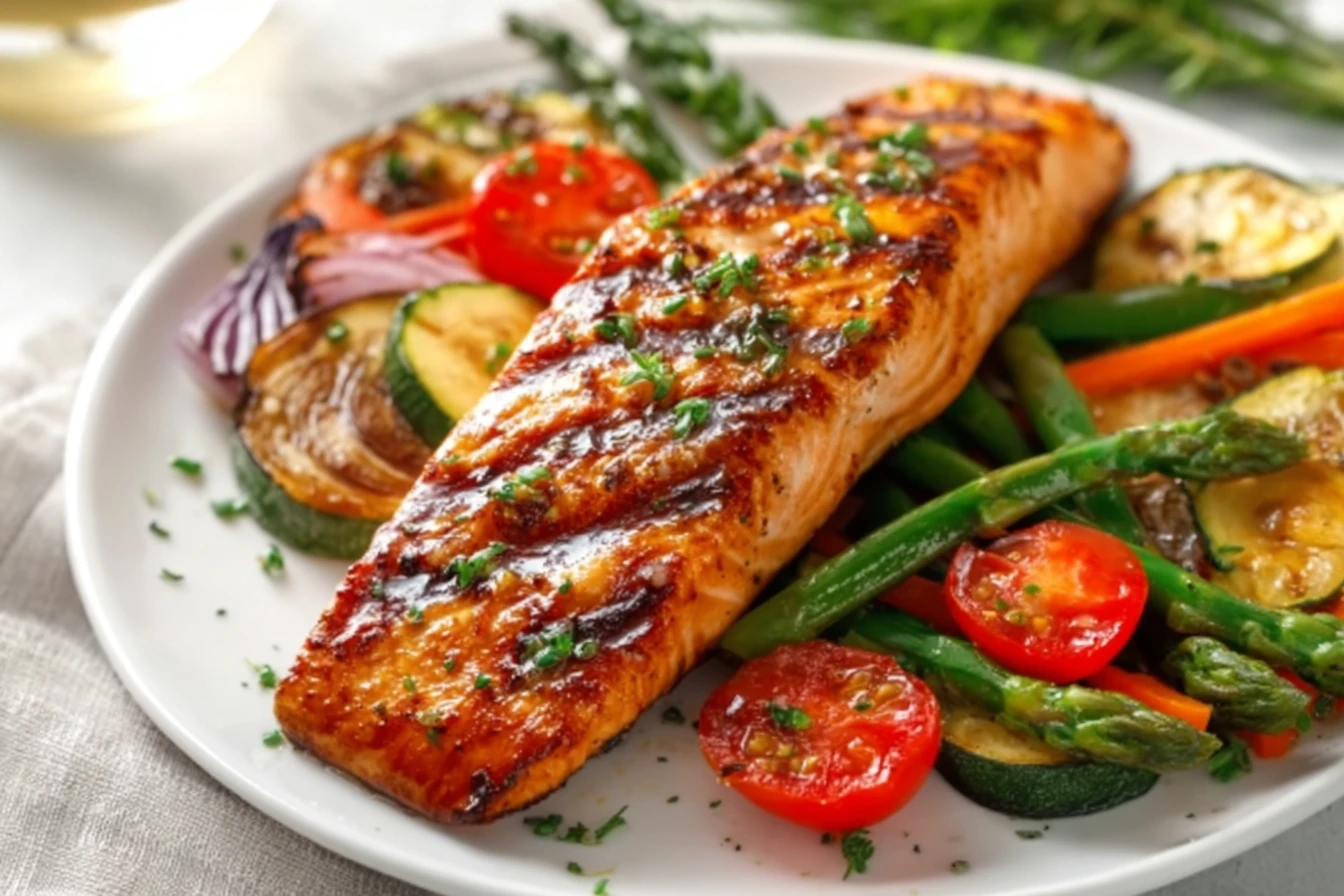 Sizzle Up Dinner with The Best Grilled Salmon Recipe – Easy & Flavorful!