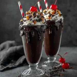 Easy Black Milkshake: Dark, Creamy & Mysteriously Delicious!