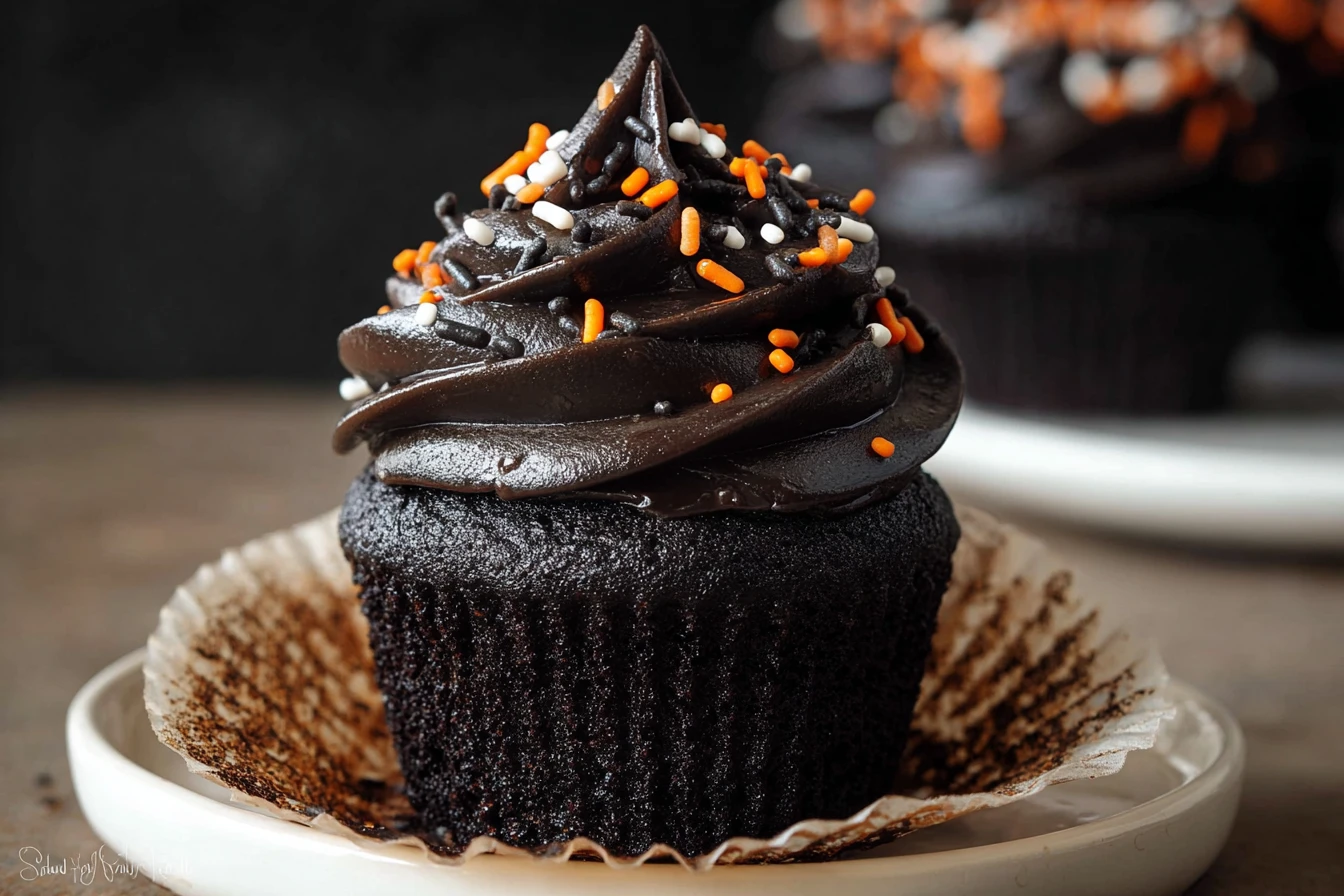 Black Velvet Cupcakes