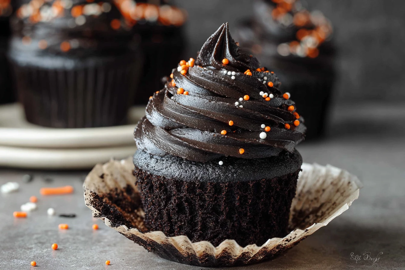 Black Velvet Cupcakes Recipe Easy Black Velvet Cupcakes Homemade Black Velvet Cupcakes Best Black Velvet Cupcake Mix Black...