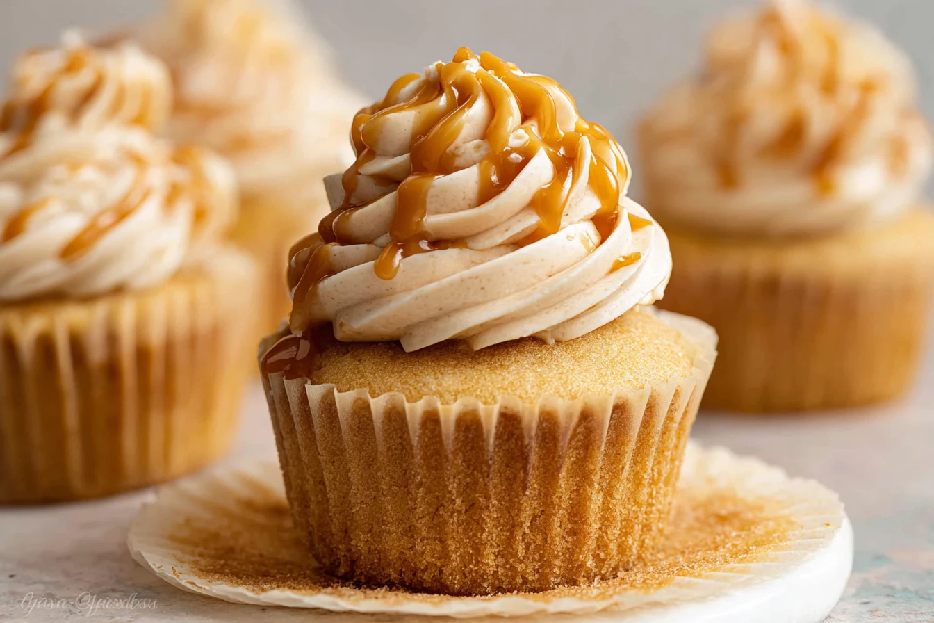 Brown Sugar Butterscotch Cupcake Recipe Easy Homemade Butterscotch Cupcakes Gluten Free Brown Sugar Butterscotch Cupcakes ...