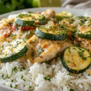 Easy Chicken Zucchini Bake