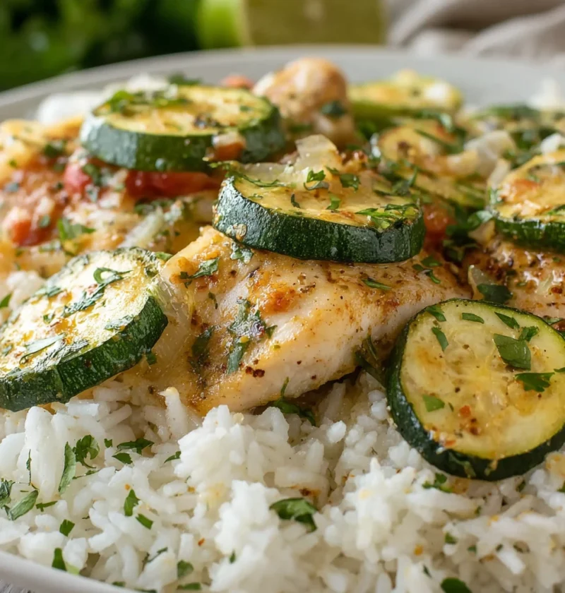 Easy Chicken Zucchini Bake Recipe Healthy Chicken Zucchini Bake Keto Chicken Zucchini Casserole Low Carb Zucchini Chicken ...