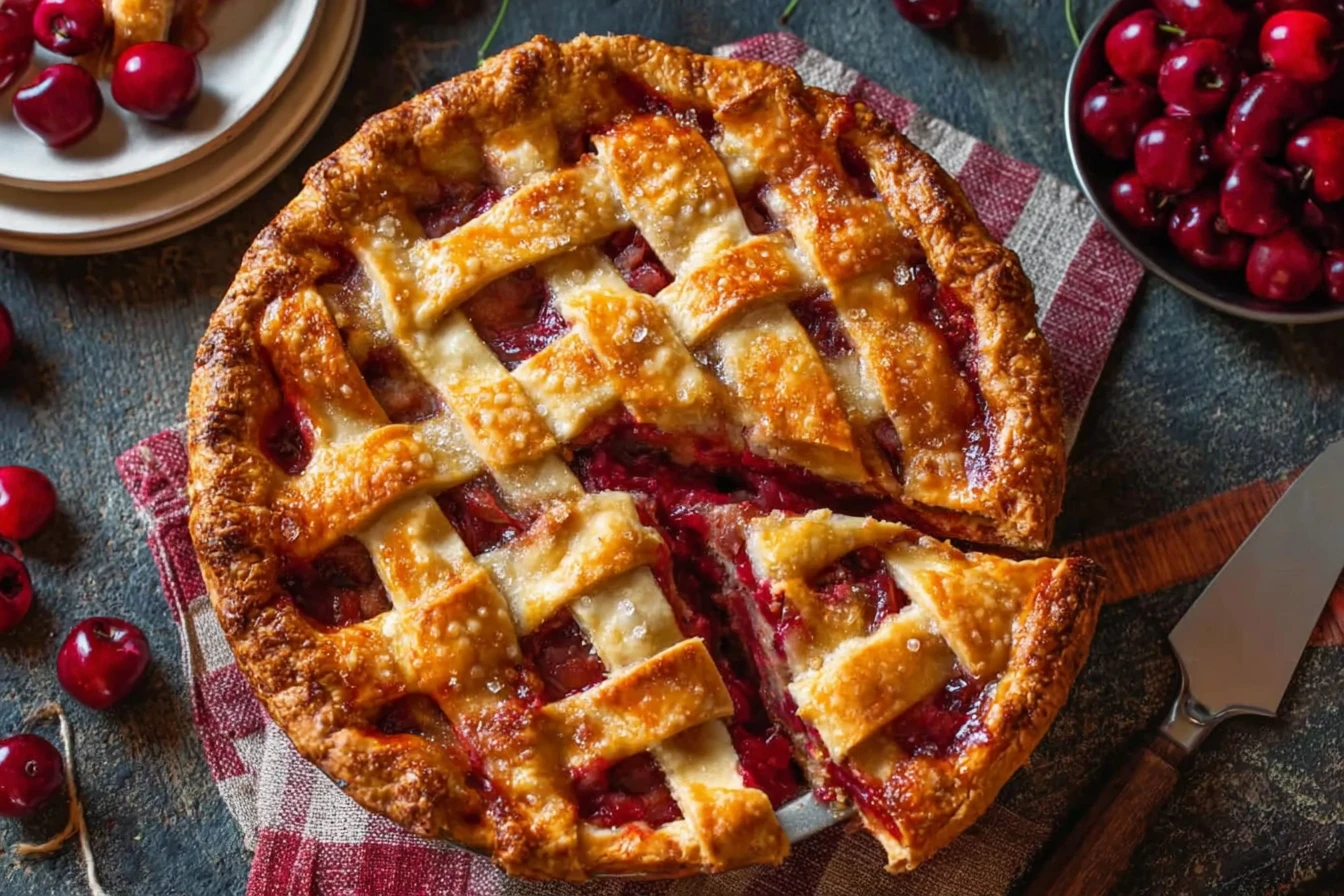Fall Favorite: Easy Cranberry Apple Pie Recipe 🍎🍂 Perfect for Holidays!