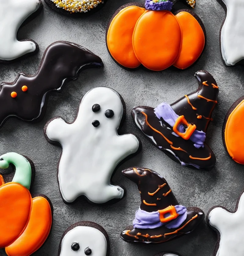 Easy Halloween Cookies For Kids No-bake Halloween Treats Recipes Simple Gluten-free Halloween Desserts Vegan Halloween Des...