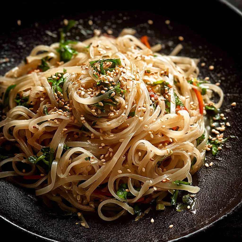 Easy High Protein Rice Noodles