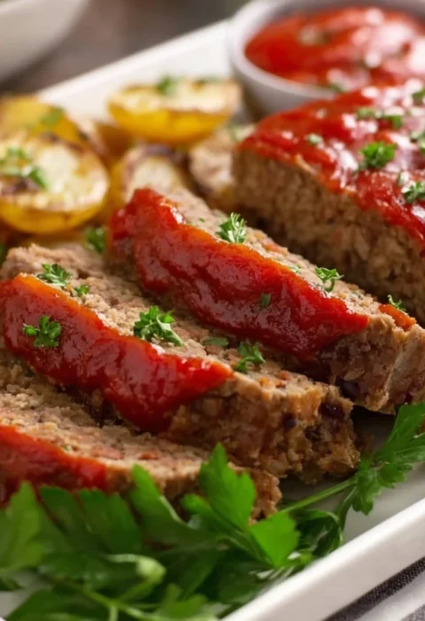 Easy Meatloaf Recipe For Family Dinner Best Baked Meatloaf Recipe Ever Simple Homemade Meatloaf Dinner Idea Delicious Meat...