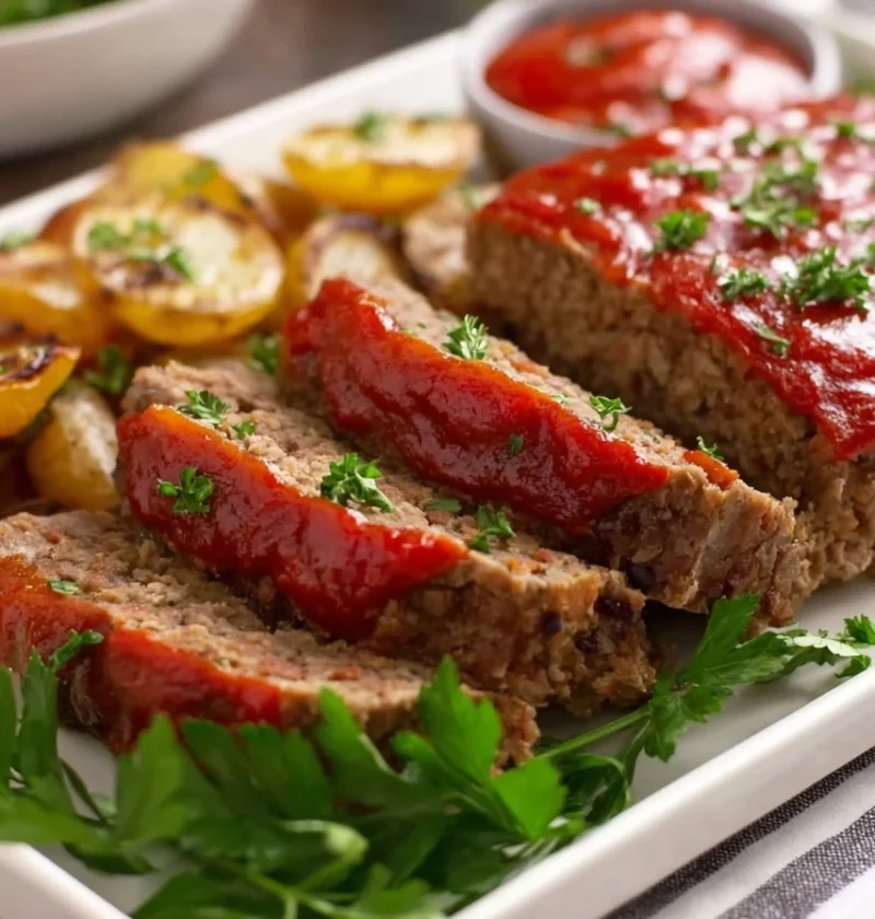 Easy Meatloaf Recipe For Family Dinner Best Baked Meatloaf Recipe Ever Simple Homemade Meatloaf Dinner Idea Delicious Meat...