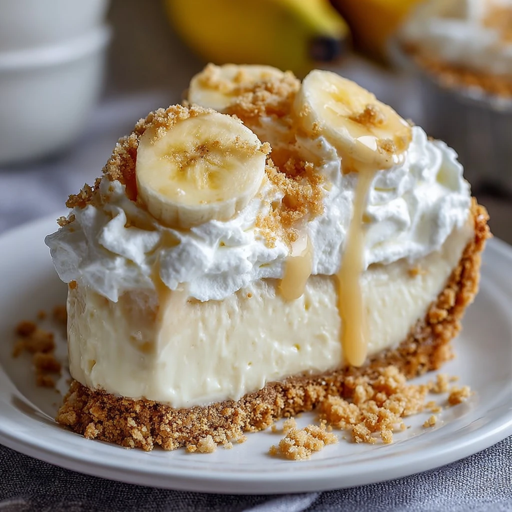 No Bake Banana Pudding Cheesecake