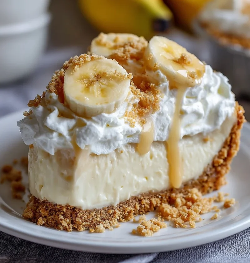Easy No Bake Banana Pudding Cheesecake Recipe Best Banana Pudding Cheesecake No Bake No Bake Banana Pudding Cheesecake Wit...