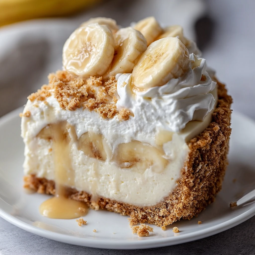 Easy No Bake Banana Pudding Cheesecake Recipe Best Banana Pudding Cheesecake No Bake No Bake Banana Pudding Cheesecake Wit...