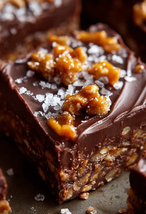 Easy No-bake Chocolate Peanut Butter Bars Homemade Chocolate Peanut Butter Crunch Bars Recipe Chocolate Peanut Butter No-b...