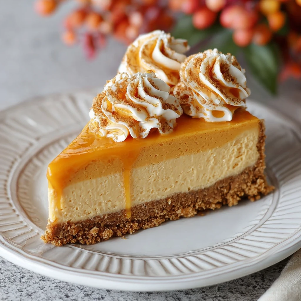 Easy No Bake Pumpkin Cheesecake Recipe
