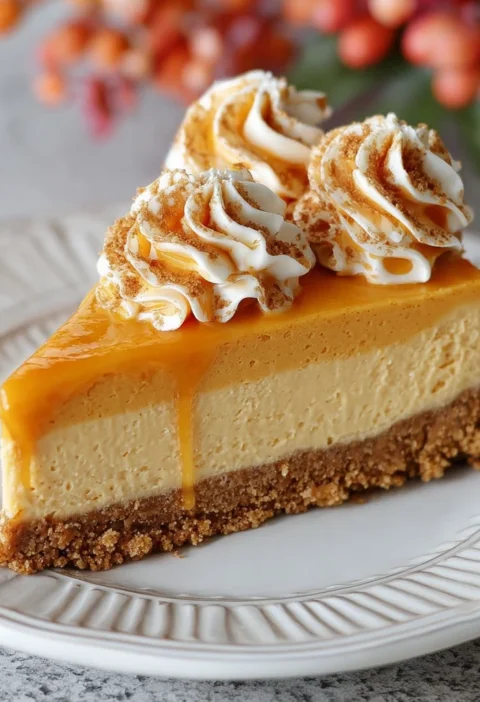 Easy No Bake Pumpkin Cheesecake Recipe Quick No Bake Pumpkin Cheesecake Simple No Bake Pumpkin Cheesecake Ideas Best No Ba...