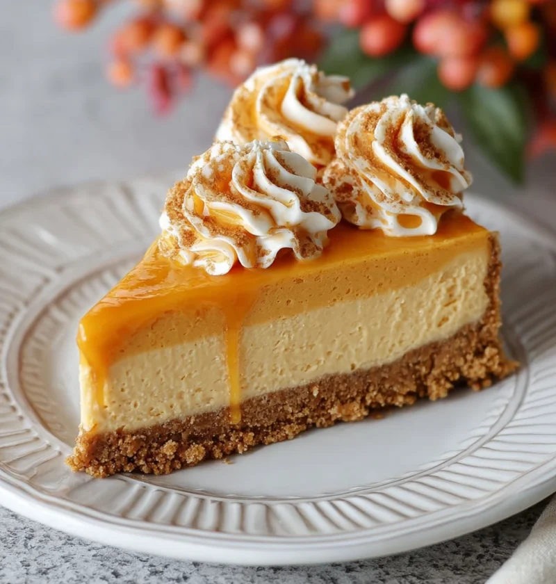 Easy No Bake Pumpkin Cheesecake Recipe Quick No Bake Pumpkin Cheesecake Simple No Bake Pumpkin Cheesecake Ideas Best No Ba...