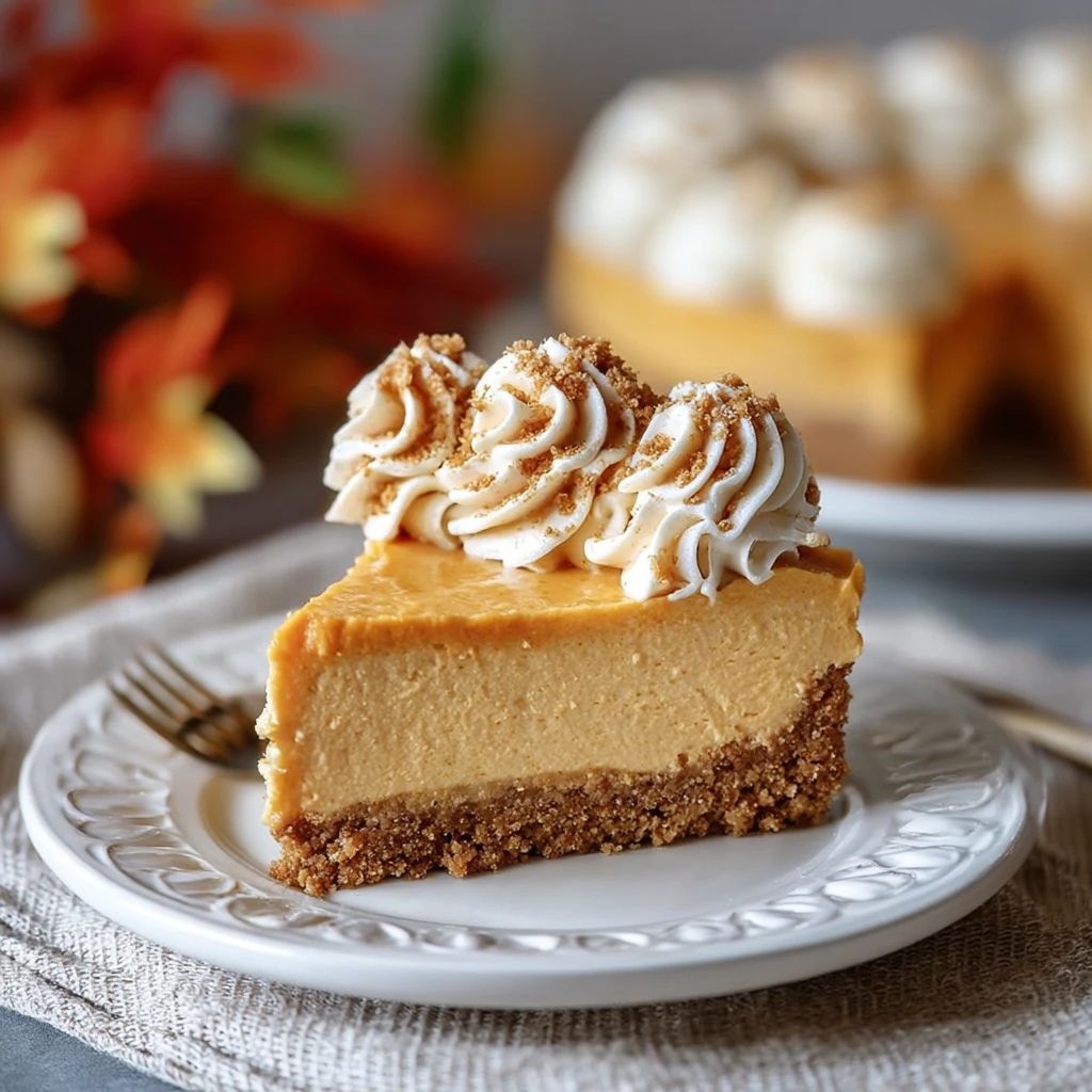 Easy No Bake Pumpkin Cheesecake Recipe Quick No Bake Pumpkin Cheesecake Simple No Bake Pumpkin Cheesecake Ideas Best No Ba...