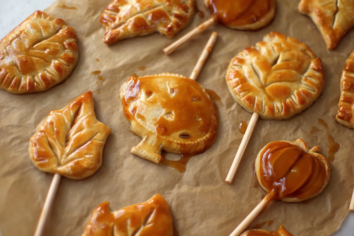 Pumpkin Pie Pops for a Thanksgiving Treat🎃✨ Easy Treat Recipe You’ll Love!