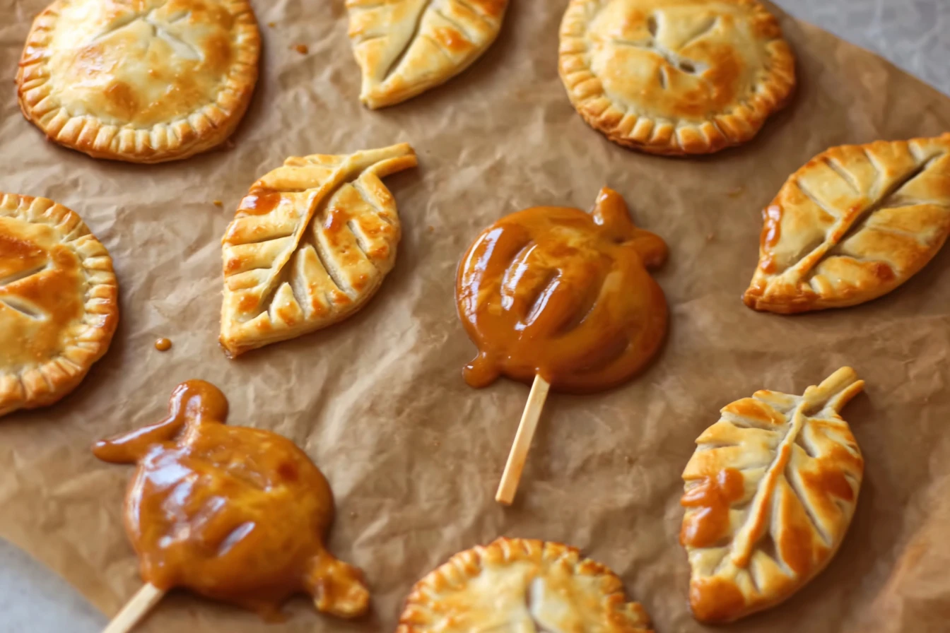 Easy Pumpkin Pie Pops Recipe Homemade Pumpkin Pie Pops For Thanksgiving Thanksgiving Treat Pumpkin Pie Pops How To Make Pu...