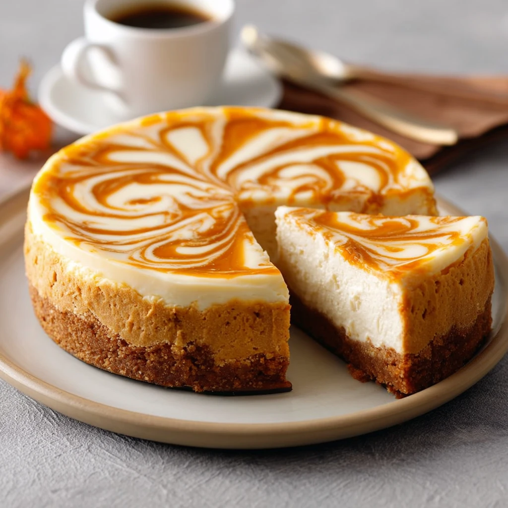 Pumpkin Swirl Cheesecake Recipe