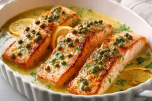 Easy Salmon Piccata Recipe – Lemon Butter & Capers in 30 Min!