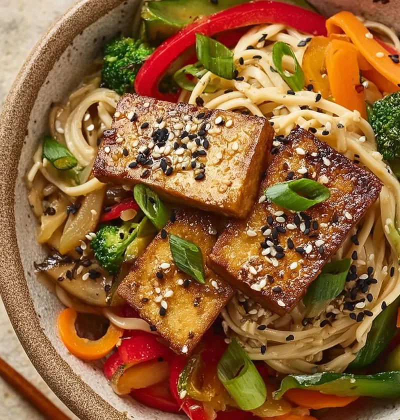 Easy Vegan Teriyaki Noodle Bowl Recipe Best Vegan Teriyaki Noodles Instant Pot Gluten-free Vegan Teriyaki Noodle Bowl Low-...