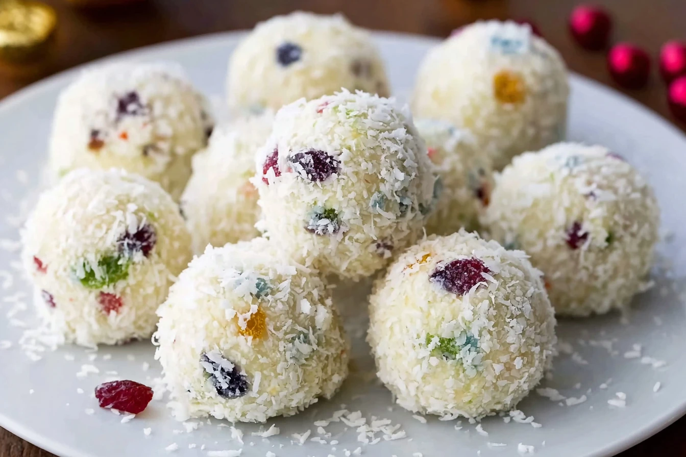 Easy White Chocolate Truffles Recipe Homemade Christmas Truffle Ideas Best White Chocolate Christmas Desserts Simple White...