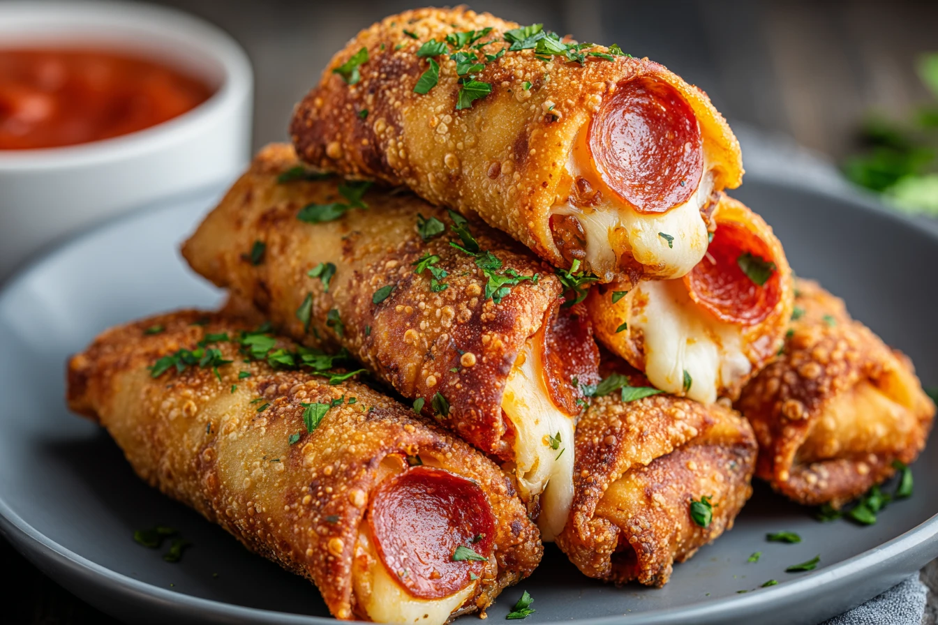 High-Protein Pepperoni Pizza Rolls (12-Pack!)
