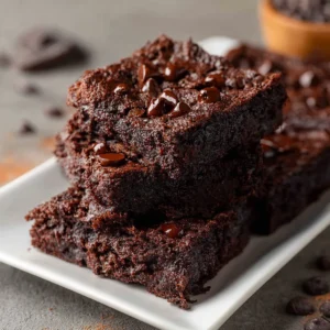 High Protein Vegan Brownies