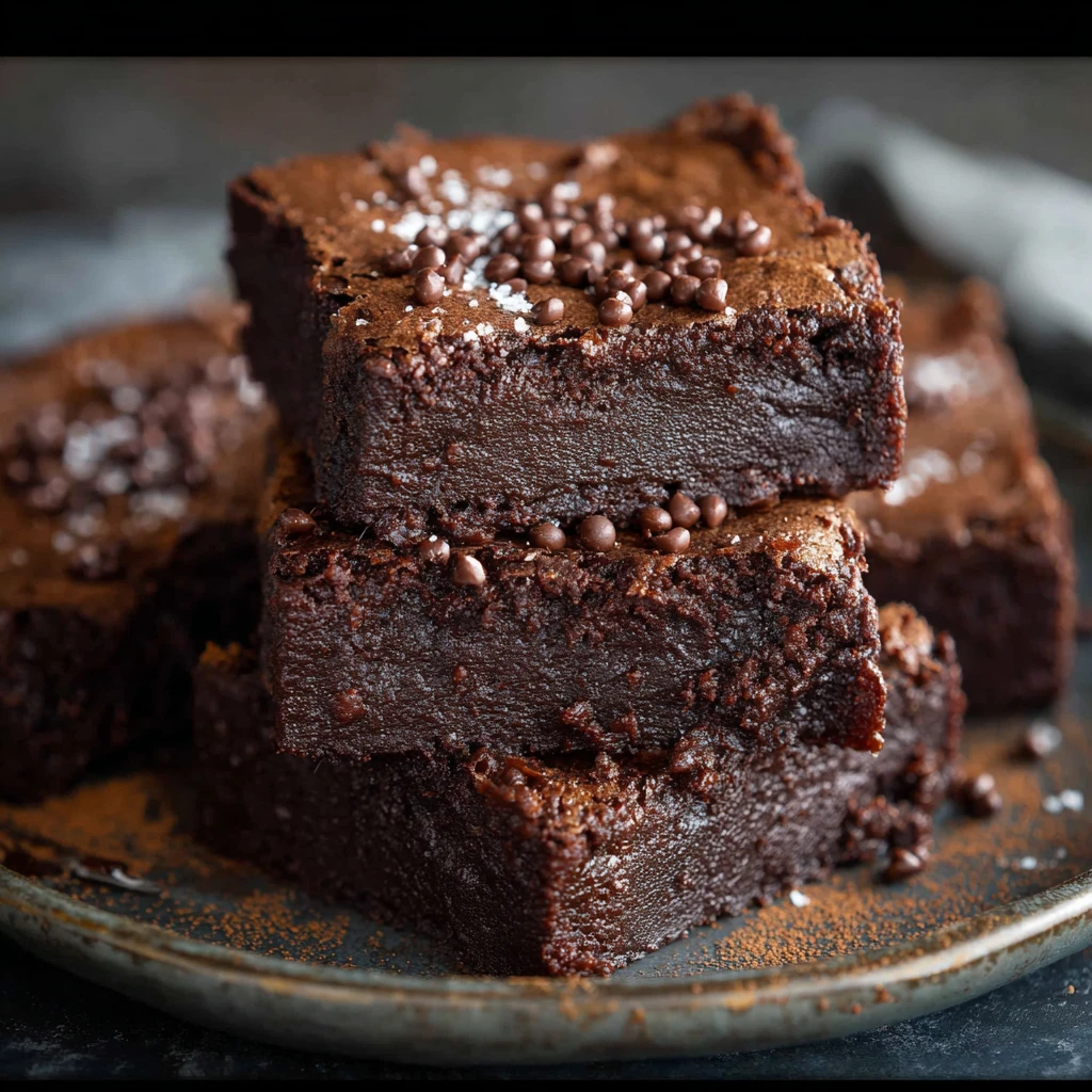 High Protein Vegan Chickpea Brownies Chickpea Protein Brownies Recipe Vegan Gluten-free Chickpea Brownies High Protein Eas...