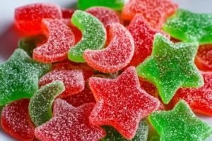 Homemade Christmas Gumdrops