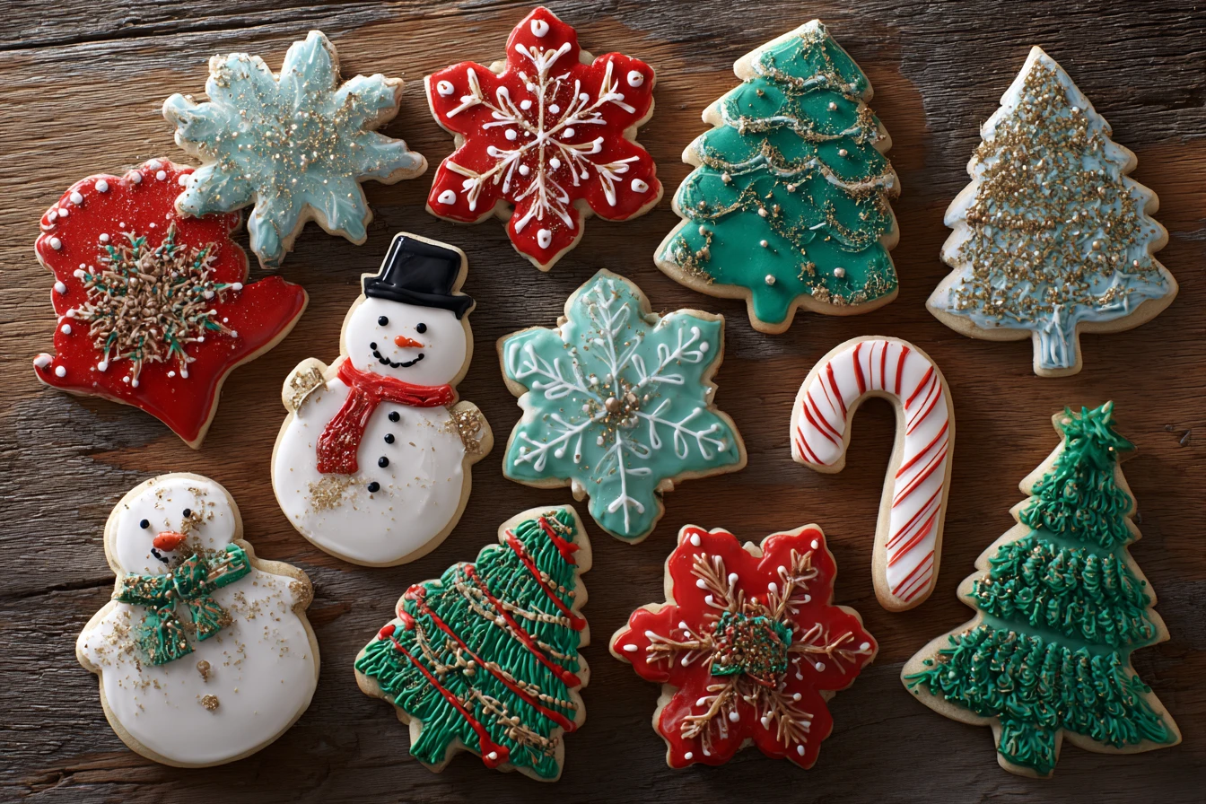 How to Decorate christams cookies