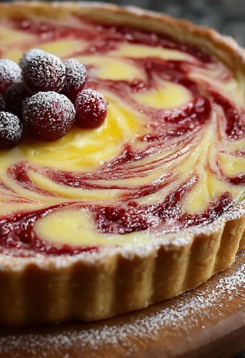 Lemon Cranberry Tart Recipe Best Lemon Cranberry Tart Gluten Free Lemon Cranberry Tart Vegan Lemon Cranberry Tart Recipe H...