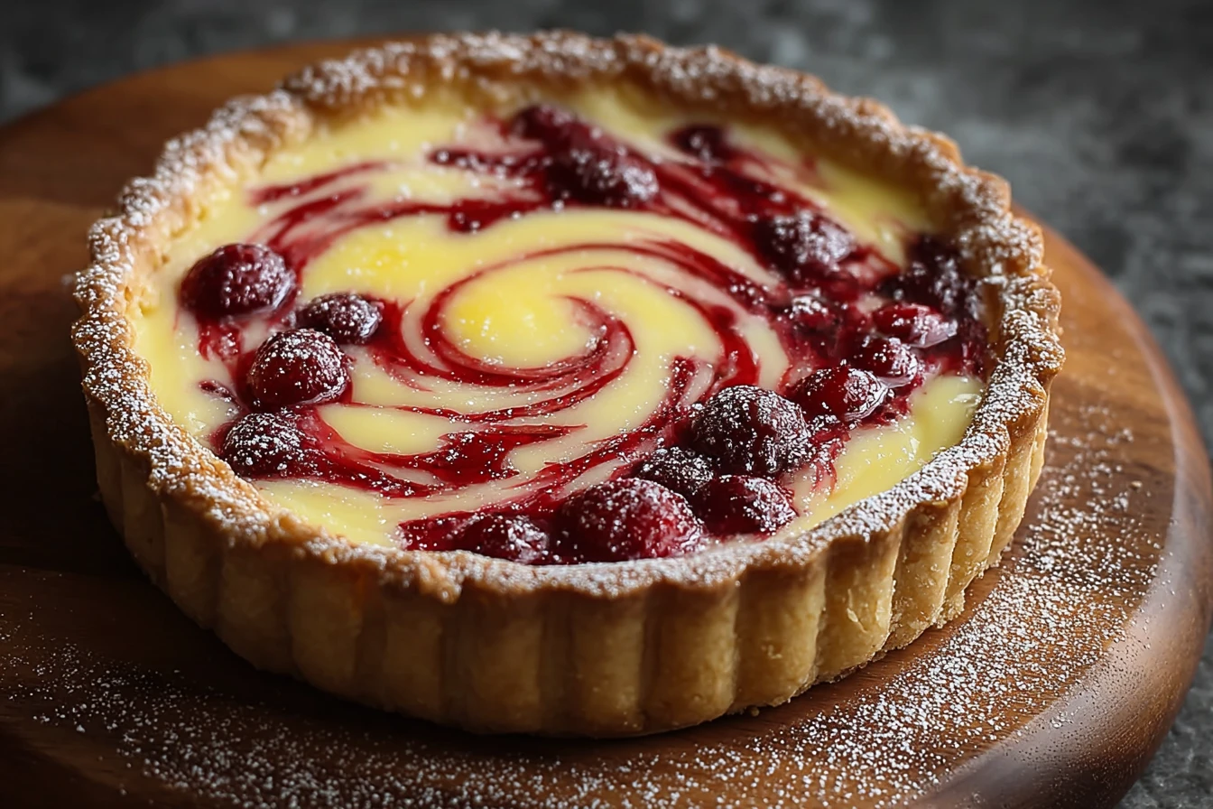 Lemon Cranberry Tart Recipe Best Lemon Cranberry Tart Gluten Free Lemon Cranberry Tart Vegan Lemon Cranberry Tart Recipe H...