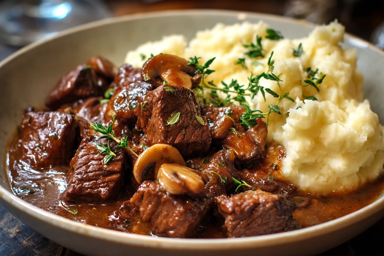 No Peek Beef Tips Recipe Easy No Peek Beef Tips Fall-apart Tender Beef Tips Guide Low Fuss Beef Tips Cooking Best No Peek ...