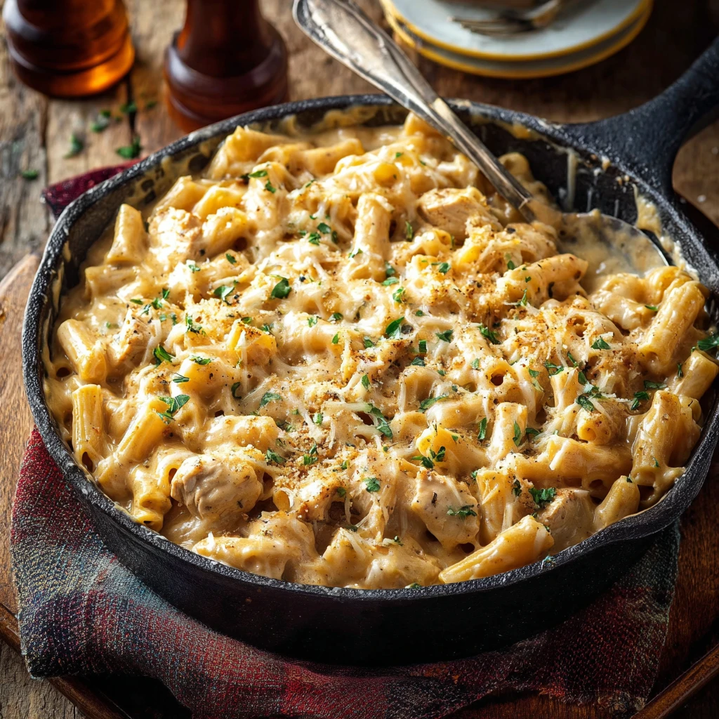 One Pot White Chicken Chili Mac And Cheese Recipe Best White Chicken Chili Mac Recipe Healthy One Pot Chicken Chili Mac Ea...